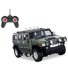 Playzu Hummer H2 Battery Opertated Remote Control Car - Army Green 
