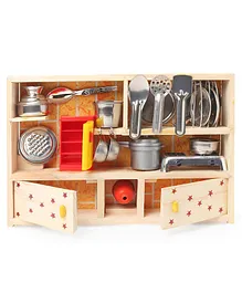 Prime Royal Kitchen Stand Wooden - Multicolor