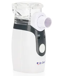Dr. Odin PN100 Machine Rechargeable Pocket Size Mesh Nebulizer White Black - 8 ml