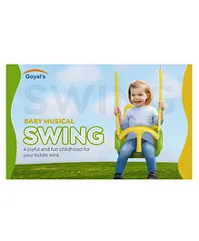 Goyal's Baby Musical Swing With Multiple Age Setting - Green