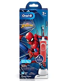 Oral B Kids Electric Rechargeable Toothbrush Featuring Spider Man with Extra Soft Bristles