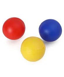 Toysons Ball Pack of 3 - Red Yellow Royal Blue 