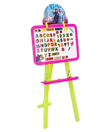 Disney Frozen 8 in 1 Easel board With Stand - Pink & Green