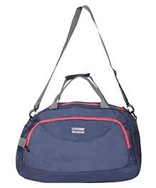 De Vagabond Polyester Traveling Duffle Bag Mini Blue 41 Litres - Blue