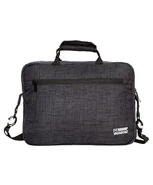 De Vagabond Stator Polyester Sling Laptop Bag Black - 11.4 Inches