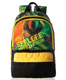 De Vagabond Hevia Polyester School Backpack Yellow - 14.1 Inches