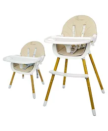 R for Rabbit Candyland Convertible High Chair- Beige