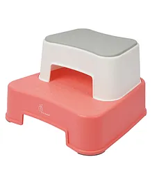 R for Rabbit Step Stool For Potty Training - Red & White