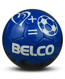 BELCO Blue Premium PVC Love Football Size 5- Blue