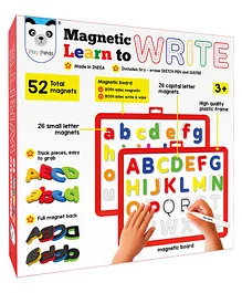 Play Panda Magnetic Learn To Write Capital & Small Letters - 52 Pieces