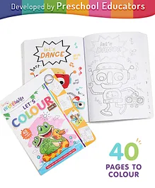 Intelliskills Let's Colour Book 4 - English