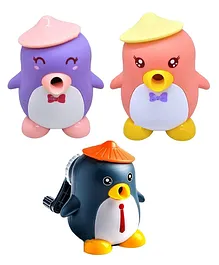 NEGOCIO Colorful Penguin Shape Table Pencil Sharpener (Colour May Vary)