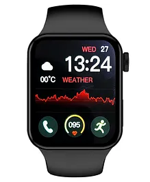 I Kall W1 Smart Watch With 1.82 Inch Display - Black 