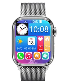 I Kall W4 Smart Watch With 1.72 Inch HD Smart Split Display -  Silver