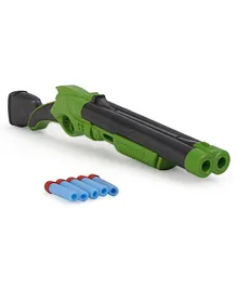 Toyzone Pull Action Ben 10 Themed Shot Gun with Cartridge Combo (Colour May Vary)