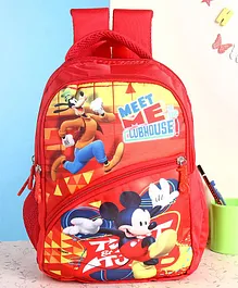Mickey Mouse And Friends Kids School Bag 14 Inch (Colour & Print May Vary)