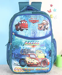 Disney Pixar Car Kids School Bag Blue - 18 Inches (Color and Print May Vary)