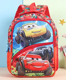 Disney Pixar Cars Kids School Bag Red  14 Inches