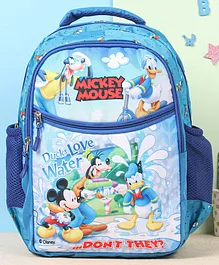 Disney Mickey Mouse And Friends Theme School Backpack Height 16 inch (Colour & Print May Vary)