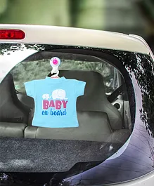 Baby Car Sticker Removable Safety Sticker Notice Board Cute Baby Window Car Sticker On Board Stickers Baby in Car Stickers Sign and Decal for Girl Boy Style 