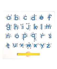 SHK Digitrade Magnetic Drawing Board, Magnetic Alphabet Letter Tracing Board Educational ABC Letters Read Write Learn Preschool Gift Made in India Lower case