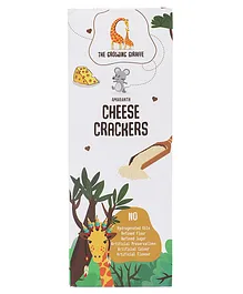 The Growing Giraffe Cheese Amaranth Crackers Pack Of 3- 200 Gm Each