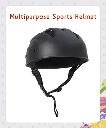 Pine Kids Multipurpose Sports Helmet - Black