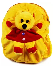 Deals India Pooh Backpack Yellow - 15 Inches