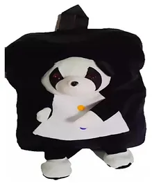 Deals India Panda Backpack Black - 15 Inches