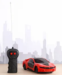 Rising Step Remote Controlled Car - Red