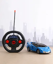 Rising Step Chargeable Race Car - Blue