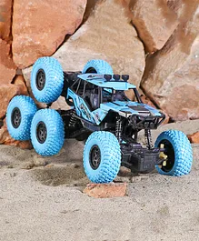 Rising Step Off Remote Controlled Rock Crawler Monster Truck - Blue