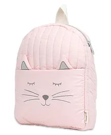 Masilo Kids Organic Cotton Backpack Kitten Pink - 13 Inches