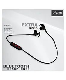 Xeanco X3 Bluetooth Headphones with Deep Bass Music Experience, Flexible Neckband Earphones
