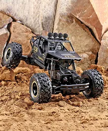 Rising Step Rock Crawler Chargeable Remote Control Car - Black