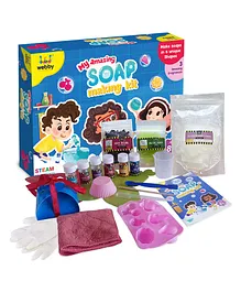 Webby DIY Amazing Soap Making Kit - Mutlicolour