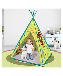 Webby Out on an Adventure Tee Pee Play Tent House - Multicolor