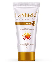 La Shield Broad Spectrum SPF 40+ & PA+++ Anti Acne Sunscreen Gel - 50 gm