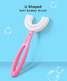  U  Shape Toothbrush - Pink