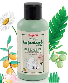 Pigeon Natural Botanical Baby Massage Oil - 120 ml