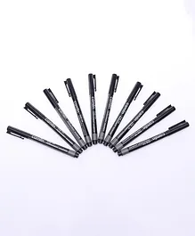 Camlin CD-DVD Marker Pen Pack of 10 - Black