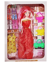 Yunicorn Max Royal Doll Red - Height 35 cm