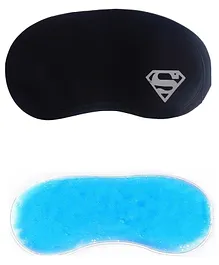 Jenna Superman Printed Sleeping Eye Mask With Cooling Gel