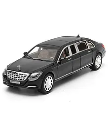 PLUSPOINT Exclusive Alloy Metal Pull Back 1:32 Scale Die-cast Car Scale Model with Sound Light Mini Auto Toy for Kids May-BACH S650 (Colour may vary)