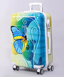 Pine Kids Trolley Luggage Bags Blue - 22 inch 