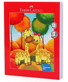 Faber Castell Long Unruled Notebook 92 Pages (Colour & Print May Vary)