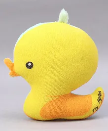 Duck Shaped Bath Sponge - Yellow