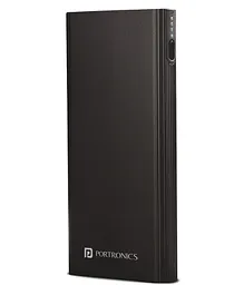 PORTRONICS Power M Power Bank With Dual Input - Black