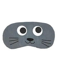 Jenna Eyes Cat Grey Face Sleeping Eye Mask