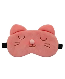 Jenna Fur Cat Pink Cute Sleeping Eye Mask